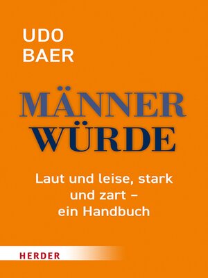 cover image of Männerwürde